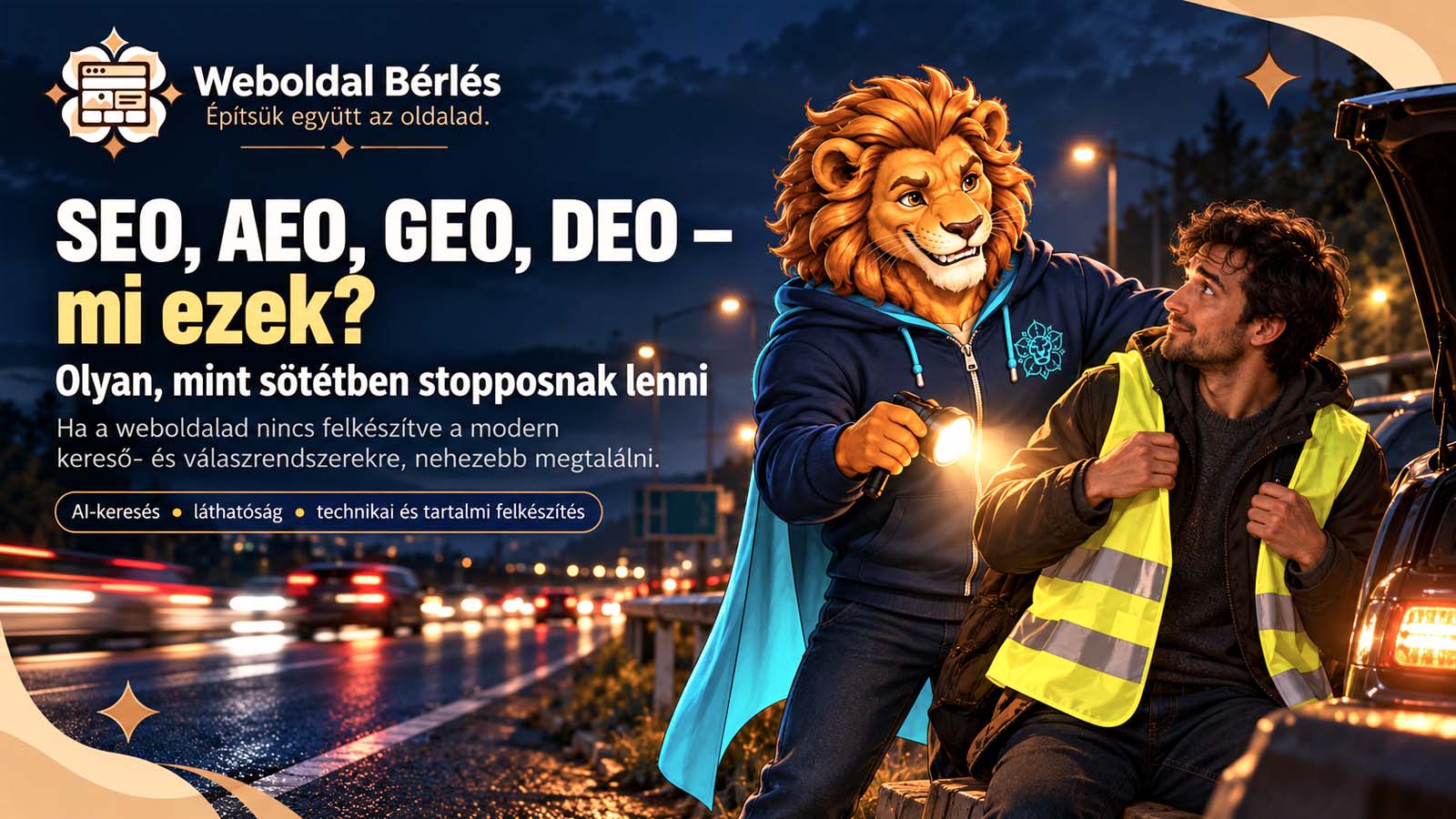 SEO, AEO, GEO és DEO – keresőoptimalizálás és AI keresés közérthetően