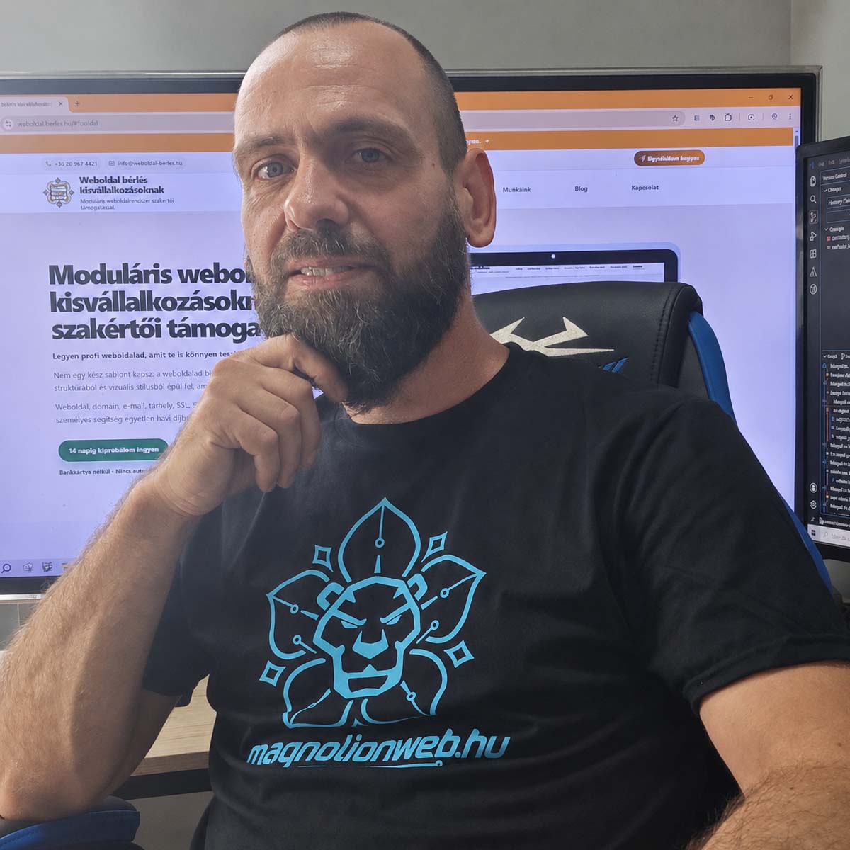 Szabó Balázs – Frontend fejlesztő és projektmenedzser